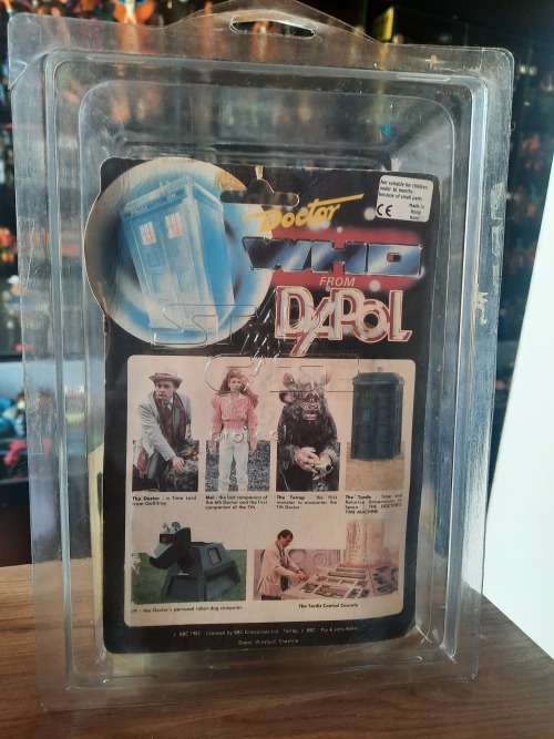 DOCTOR WHO 1987 Complete MOC K9 Vintage Figure
