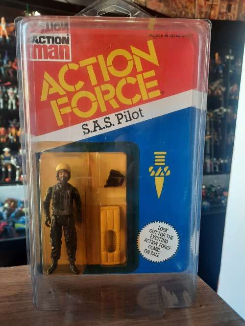 MOC Action Force 1982 S.A.S Pilot Vintage Figure