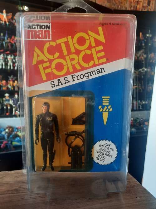 MOC Action Force 1982 S.A.S Frogman Vintage Figure