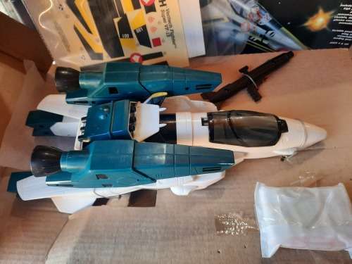ROBOTECH 1986 Complete Boxed Harmony Gold Veritech Fighter (UNUSED) Vintage Figure
