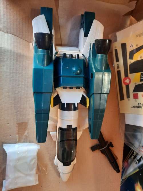 ROBOTECH 1986 Complete Boxed Harmony Gold Veritech Fighter (UNUSED) Vintage Figure