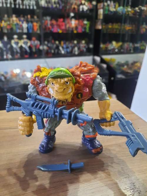 1989 Complete General Traag Vintage Figure Teenage Mutant Ninja Turtles #45