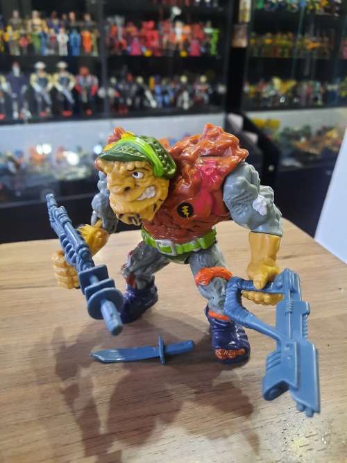1989 Complete General Traag Vintage Figure Teenage Mutant Ninja Turtles #45