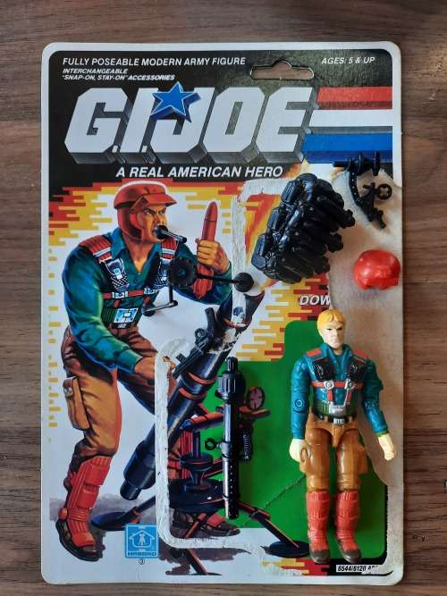 GI Joe 1989 Complete Downtown With Cardback Vintage Figures