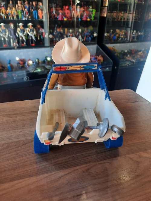 BraveStarr 1986 Deputy Fuzz With Prairie Rocket Vintage Figure