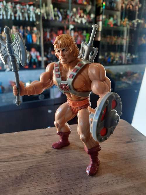 1981 Complete He-Man of He-Man Masters of the Universe 69 (MOTU) Vintage Figure