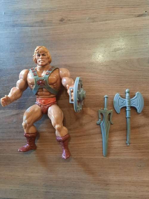 1981 Complete He-Man of He-Man Masters of the Universe 69 (MOTU) Vintage Figure