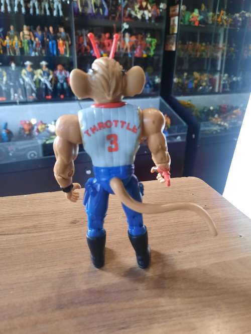 1993 Home Run Throttle From Biker Mice From Mars Vintage Figure