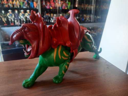 1981 Complete Battle Cat of He-Man Masters of the Universe 79 (MOTU) Vintage Figure