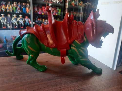 1981 Complete Battle Cat of He-Man Masters of the Universe 79 (MOTU) Vintage Figure