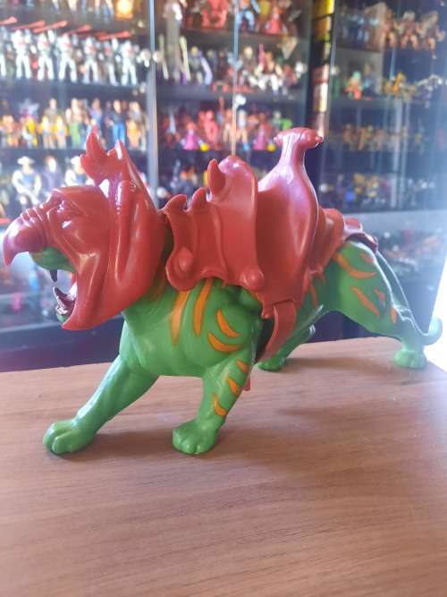 1981 Complete Battle Cat of He-Man Masters of the Universe 78 (MOTU) Vintage Figure