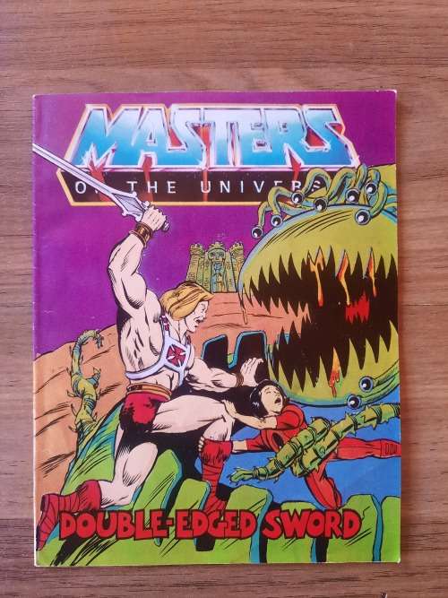 1983 Mini Comic Doubled Edged Sword of He-Man-Masters of the Universe (MOTU)