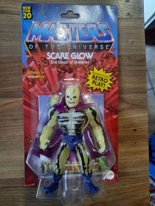 Masters Of The Universe (Motu) Origins Scare Glow Figure Moc