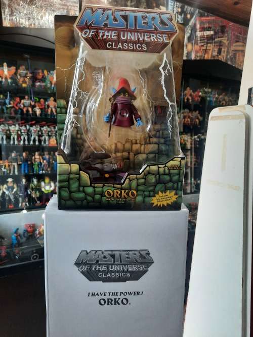 MOTUC ORKO With PRINCE ADAM (MOC) Masters Of The Universe Classics Figure He-Man