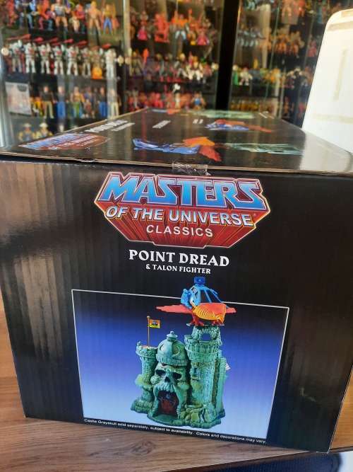 MOTUC POINT DREAD and TALON FIGHTER (MOC) Masters Of The Universe Classics Figure He-Man