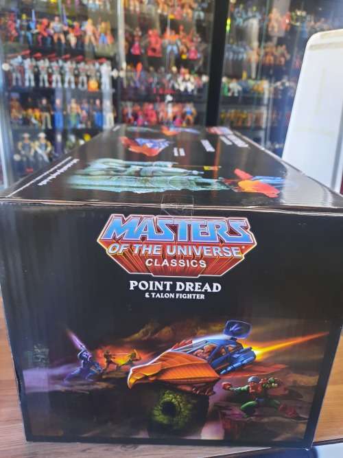 MOTUC POINT DREAD and TALON FIGHTER (MOC) Masters Of The Universe Classics Figure He-Man