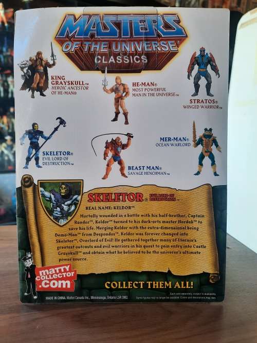 MOTUC SKELETOR (MOC) Masters Of The Universe Classics Figure He-Man