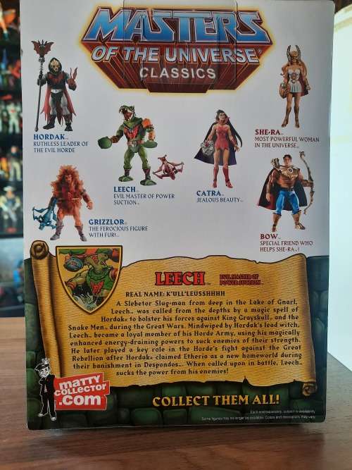 MOTUC LEECH (MOC) Masters Of The Universe Classics Figure He-Man