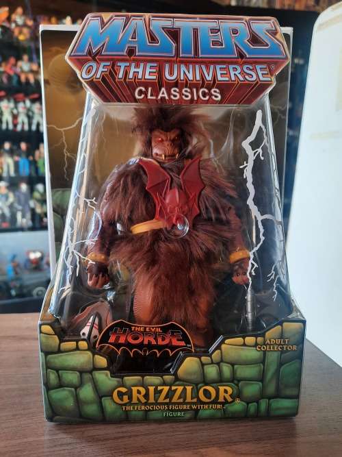 MOTUC GRIZZLOR (MOC) Masters Of The Universe Classics Figure He-Man