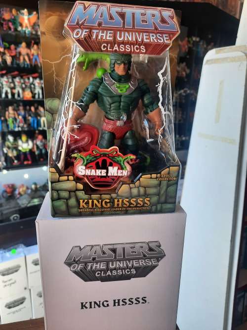 MOTUC KING HISSS (MOC) Masters Of The Universe Classics Figure He-Man