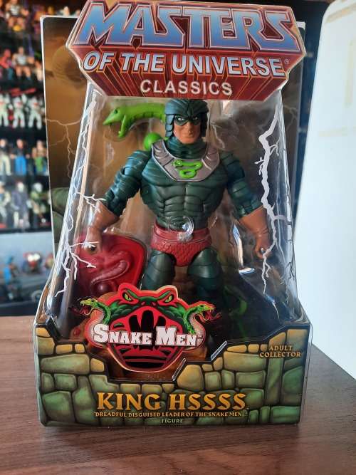 MOTUC KING HISSS (MOC) Masters Of The Universe Classics Figure He-Man