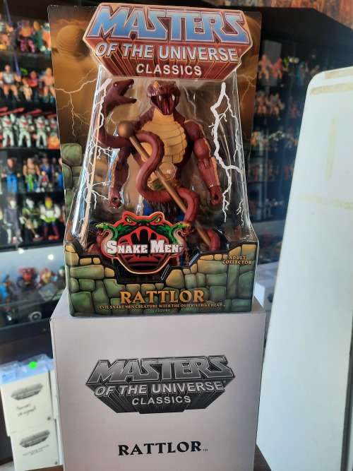 MOTUC RATTLOR (MOC) Masters Of The Universe Classics Figure He-Man