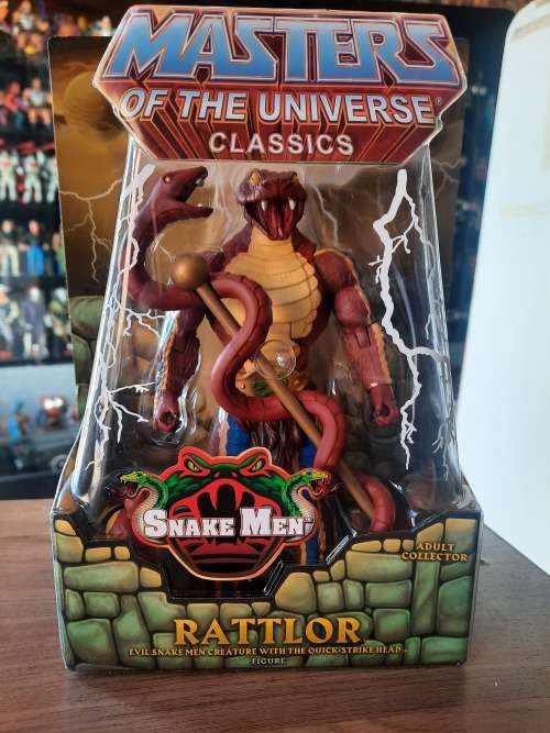 MOTUC RATTLOR (MOC) Masters Of The Universe Classics Figure He-Man
