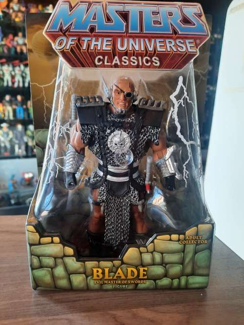 MOTUC BLADE (MOC) Masters Of The Universe Classics Figure He-Man