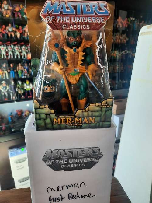 MOTUC MER-MAN (MOC) Masters Of The Universe Classics Figure He-Man