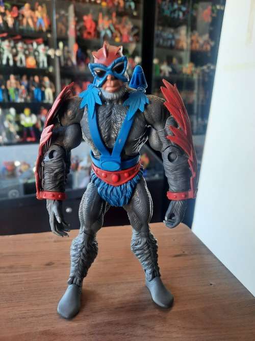 MOTUC Complete Stratos  Masters Of The Universe Classics Figure He-Man