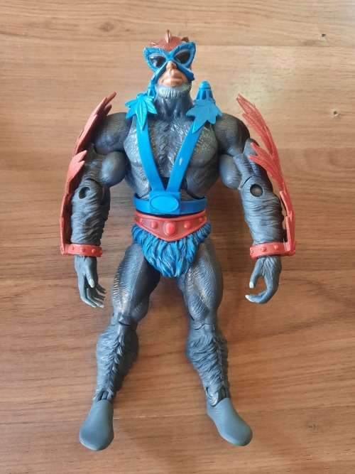 MOTUC Complete Stratos  Masters Of The Universe Classics Figure He-Man