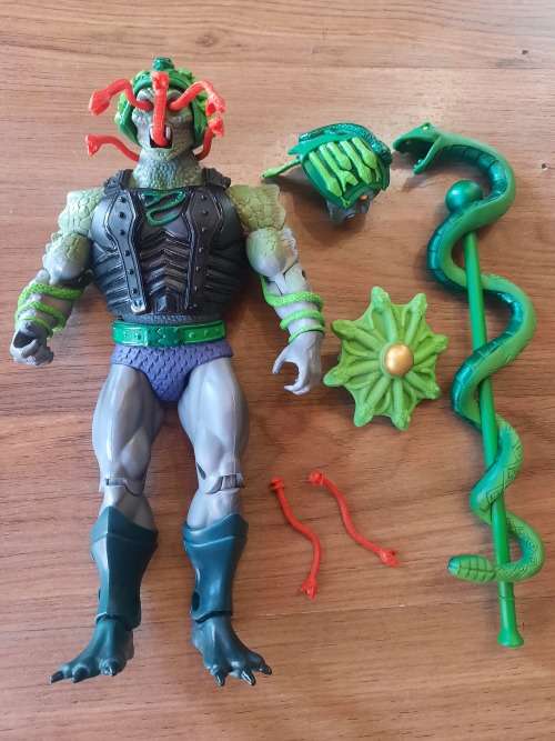 MOTUC Complete Snake Face Masters Of The Universe Classics Figure He-Man