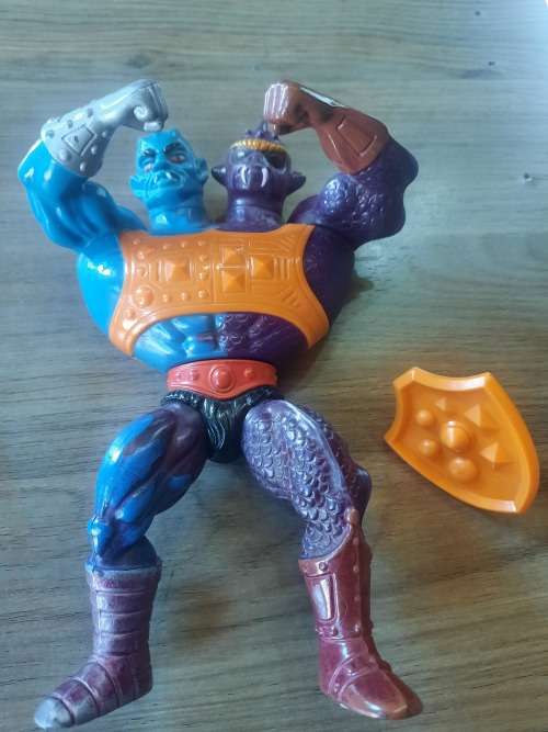 1985 Complete Two Bad of He-Man-Masters of the Universe (MOTU) Vintage Figure 6060
