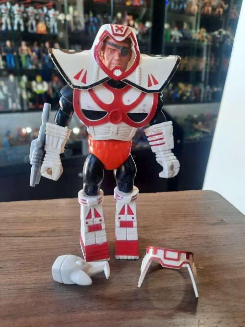 1986 X-Changers Complete Colonel Strong Vintage Figure