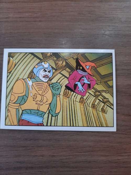 1983 MOTU PANINI STICKER 6 (MOTU) Vintage Figure
