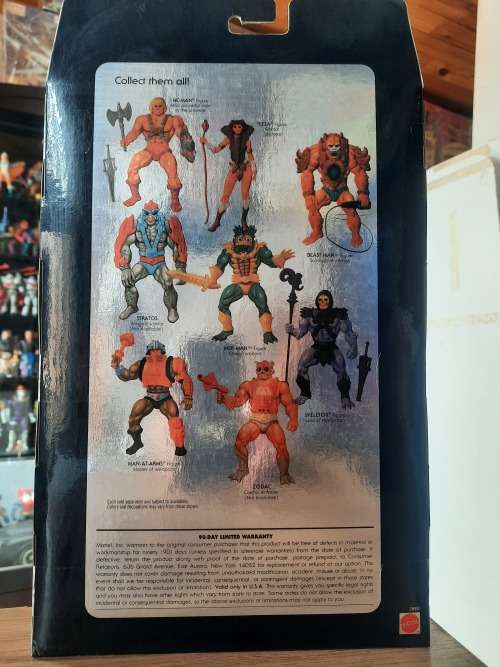 1982/2000 MOC Commemorative MAN-AT-ARMS of He-Man-Masters of the Universe (MOTU) Vintage Figure