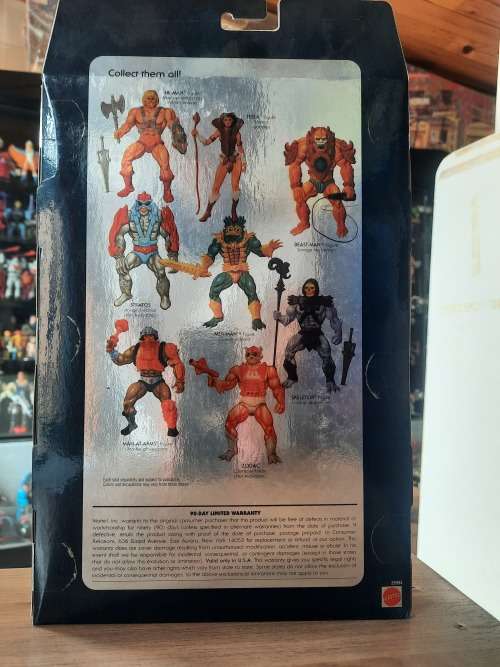 1982/2000 MOC Commemorative BEAST MAN of He-Man-Masters of the Universe (MOTU) Vintage Figure