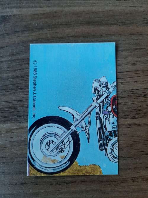 A-Team 1983 Dossier Card 78