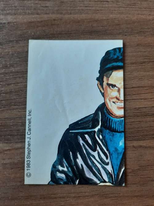 A-Team 1983 Dossier Card 30