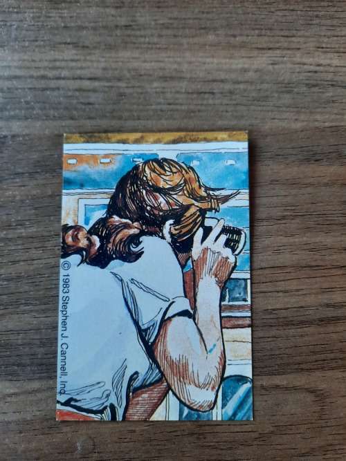A-Team 1983 Dossier Card 76
