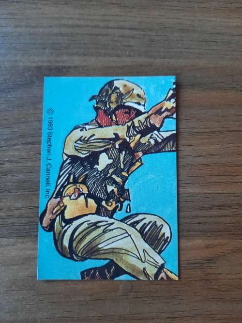 A-Team 1983 Dossier Card 64