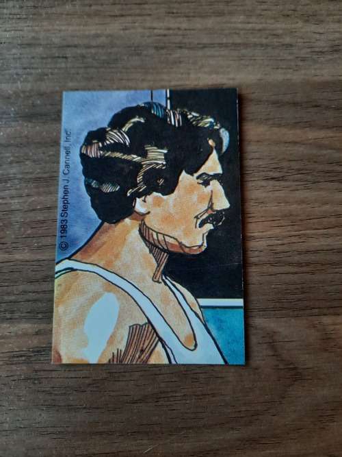 A-Team 1983 Dossier Card 86
