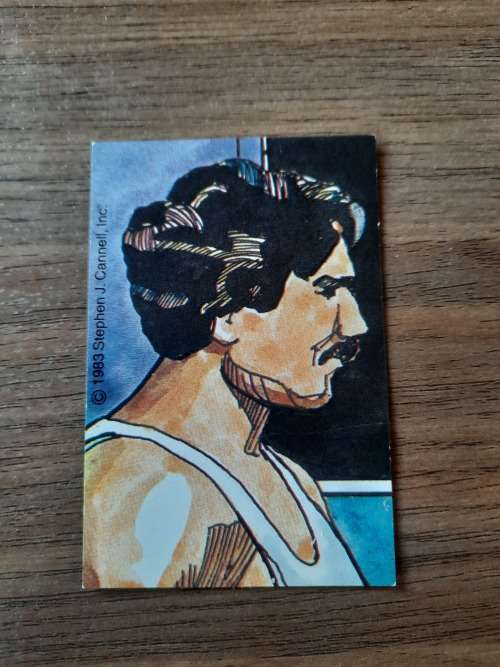 A-Team 1983 Dossier Card 86