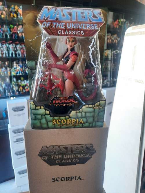 MOTUC SCORPIA (MOC) Masters Of The Universe Classics Figure He-Man