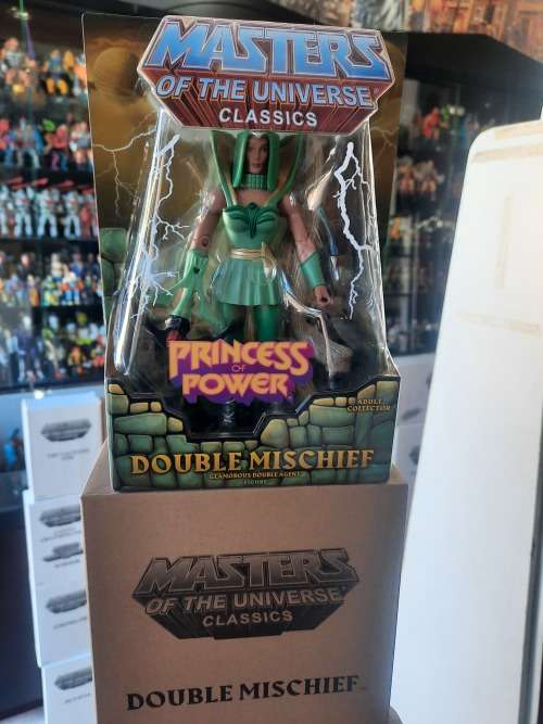 MOTUC DOUBLE MISCHIEF (MOC) Masters Of The Universe Classics Figure He-Man