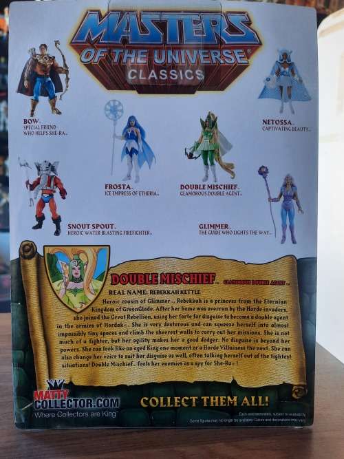 MOTUC DOUBLE MISCHIEF (MOC) Masters Of The Universe Classics Figure He-Man