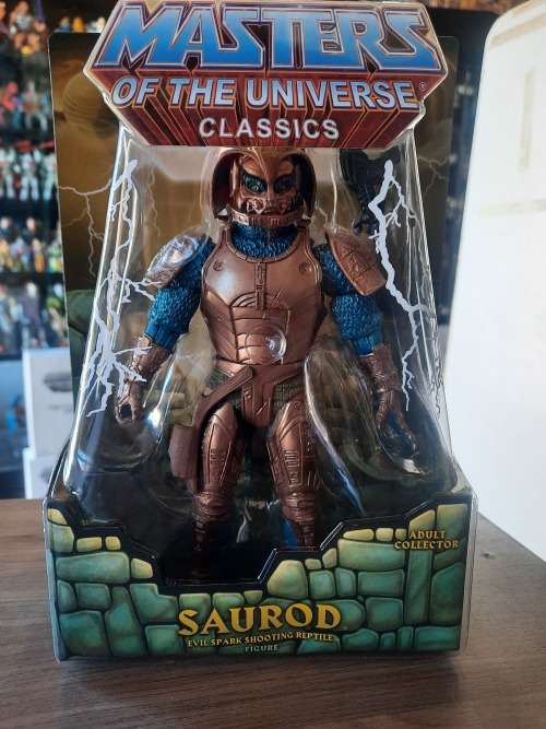 MOTUC SAUROD (MOC) Masters Of The Universe Classics Figure He-Man