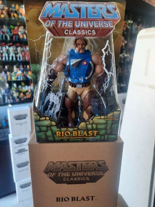 MOTUC RIO-BLAST (MOC) Masters Of The Universe Classics Figure He-Man