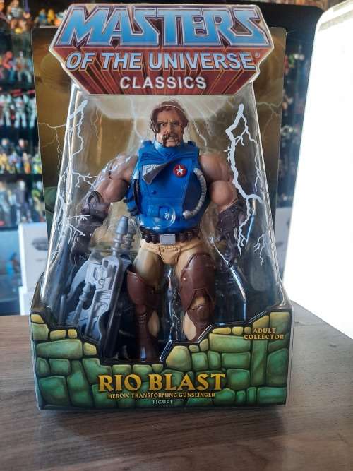 MOTUC RIO-BLAST (MOC) Masters Of The Universe Classics Figure He-Man