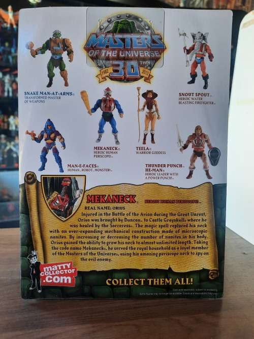 MOTUC MEKANECK (MOC) Masters Of The Universe Classics Figure He-Man